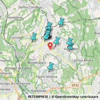 Mappa Via Susa, 22063 Cantù CO, Italia (1.27)