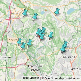 Mappa Via Susa, 22063 Cantù CO, Italia (3.52)