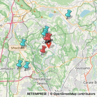 Mappa Via Susa, 22063 Cantù CO, Italia (2.86917)