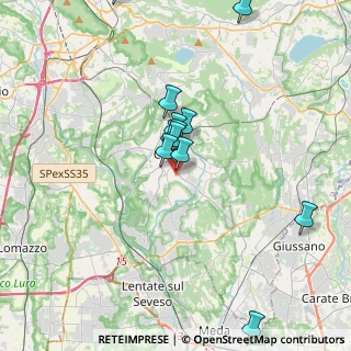 Mappa Via Susa, 22063 Cantù CO, Italia (3.52833)
