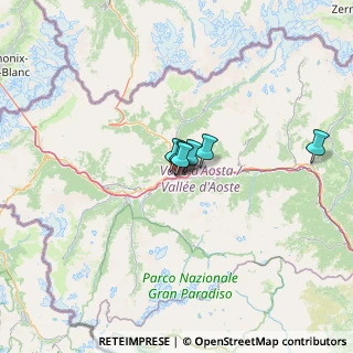 Mappa Via Kaolack, 11100 Aosta AO, Italia (25.73636)