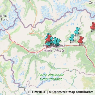 Mappa Via Kaolack, 11100 Aosta AO, Italia (10.62636)