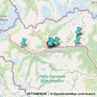 Mappa Via Kaolack, 11100 Aosta AO, Italia (8.59273)