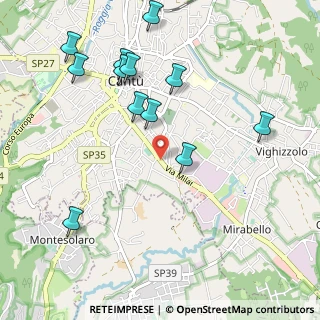 Mappa Via Grigna, 22063 Cantù CO, Italia (1.13833)