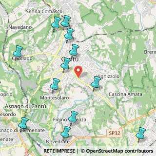 Mappa Via Grigna, 22063 Cantù CO, Italia (2.59667)