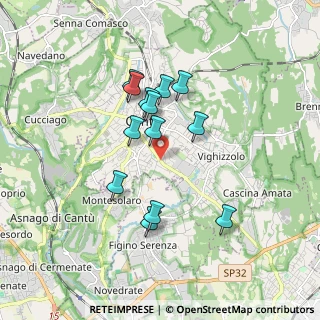 Mappa Via Grigna, 22063 Cantù CO, Italia (1.49615)
