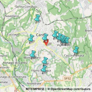 Mappa Via Grigna, 22063 Cantù CO, Italia (1.66917)