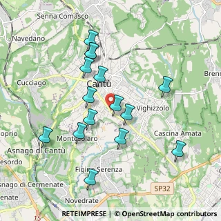 Mappa Via Grigna, 22063 Cantù CO, Italia (1.808)