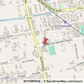 Mappa Via San Giovanni Bosco, 2, 36022 Cassola, Vicenza (Veneto)