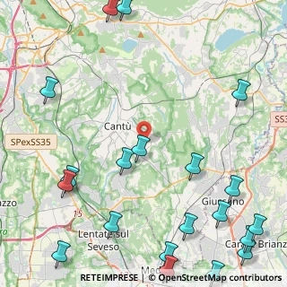 Mappa Via San Giuseppe, 22063 Cantù CO, Italia (6.633)