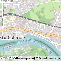 Kort Sesto Calende