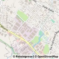 Mapa Cantù