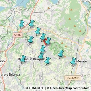 Mappa Via Risorgimento, 23897 Viganò LC, Italia (3.43)