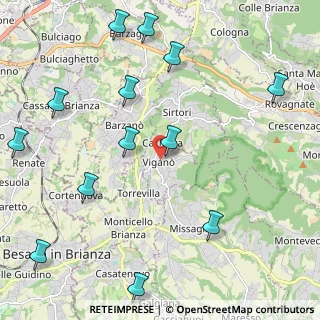 Mappa Via Risorgimento, 23897 Viganò LC, Italia (2.71462)