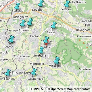 Mappa Via Risorgimento, 23897 Viganò LC, Italia (2.71133)