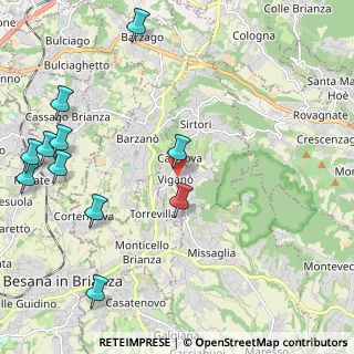 Mappa Via Risorgimento, 23897 Viganò LC, Italia (2.79182)