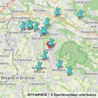 Mappa Via Risorgimento, 23897 Viganò LC, Italia (2.05143)
