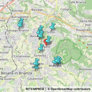 Mappa Via Risorgimento, 23897 Viganò LC, Italia (1.67643)