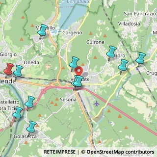 Mappa Via Scaletta, 21029 Vergiate VA, Italia (2.61667)