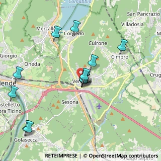 Mappa Via Scaletta, 21029 Vergiate VA, Italia (1.95077)