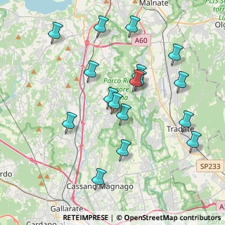 Mappa Via Postcastello, 21040 Carnago VA, Italia (3.94824)