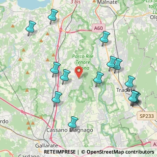 Mappa Via Postcastello, 21040 Carnago VA, Italia (4.80929)