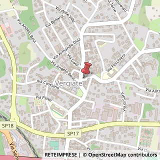 Mappa Piazza Beia, 9, 21029 Vergiate, Varese (Lombardia)