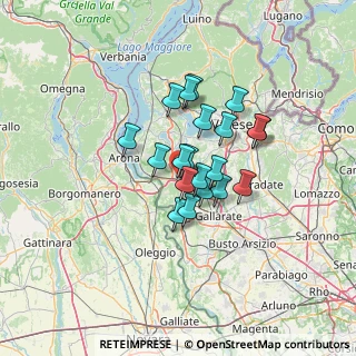 Mappa Piazza Daniele Beia, 21029 Vergiate VA, Italia (9.197)