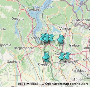 Mappa Via Alessandro Manzoni, 21029 Sesto Calende VA, Italia (8.23909)