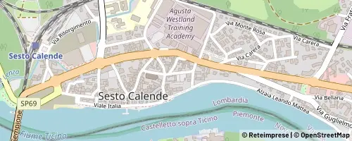 Mappa Sesto Calende