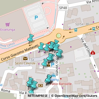 Mappa Piazza Aldo Moro, 21018 Sesto Calende VA, Italia (0.04444)