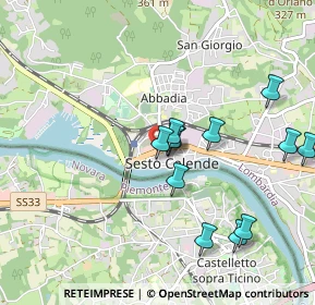 Mappa Piazza Aldo Moro, 21018 Sesto Calende VA, Italia (0.91)