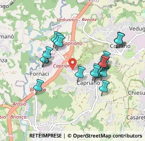 Mappa Via Giacomo Leopardi, 20836 Briosco MB, Italia (0.8385)