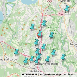 Mappa Via Bruni Carlo, 21041 Albizzate VA, Italia (4.54813)
