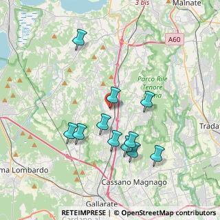 Mappa Via Bruni Carlo, 21041 Albizzate VA, Italia (3.54091)