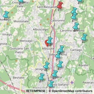 Mappa Via Bruni, 21041 Albizzate VA, Italia (2.99625)
