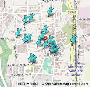 Mappa Via Carlo Bruni, 21041 Albizzate VA, Italia (0.1855)