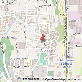 Mappa Via XX Settembre, 8, 21041 Albizzate, Varese (Lombardia)