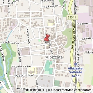 Mappa Via Bruni,  14, 21041 Albizzate, Varese (Lombardia)