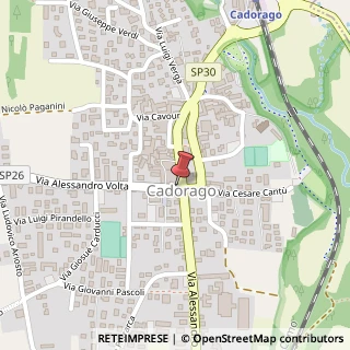 Mappa Largo Clerici, 2, 22071 Cadorago, Como (Lombardia)