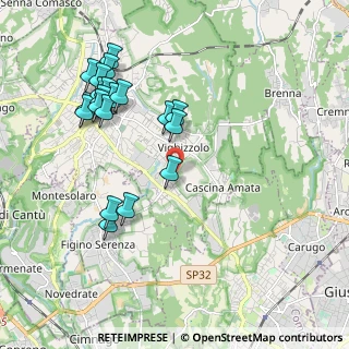 Mappa Via Segantini, 22063 Cantù CO, Italia (2.0935)