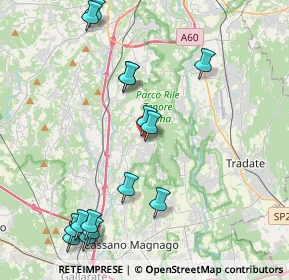 Mappa Via Carabelli Giacomo, 21040 Carnago VA, Italia (4.77)