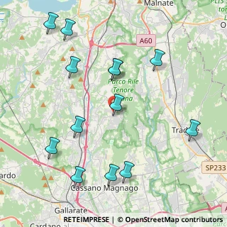 Mappa Via Giacomo Puccini, 21040 Carnago VA, Italia (4.67154)