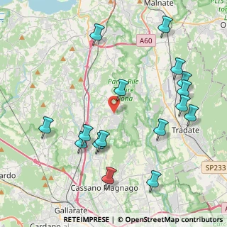 Mappa Via Giacomo Puccini, 21040 Carnago VA, Italia (4.6875)