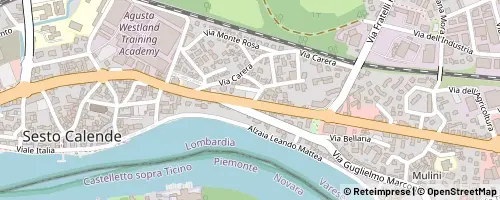 Mappa Sesto Calende