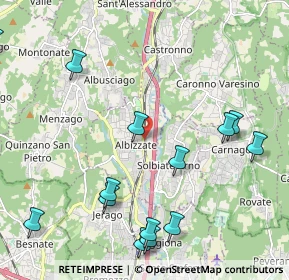 Mappa Via Giuseppe Mazzini, 21041 Albizzate VA, Italia (2.60857)