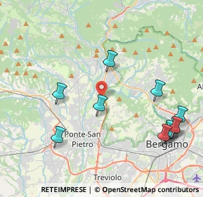 Mappa Via Aldo Moro, 24030 Valbrembo BG, Italia (4.74818)