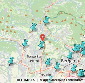 Mappa Via Aldo Moro, 24030 Valbrembo BG, Italia (6.671)