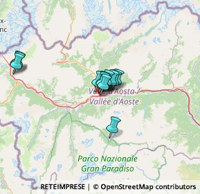 Mappa Frazione Ampaillant, 11020 Charvensod AO, Italia (9.41583)