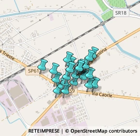 Mappa Via Maritain, 30029 San Stino di Livenza VE, Italia (0.26)